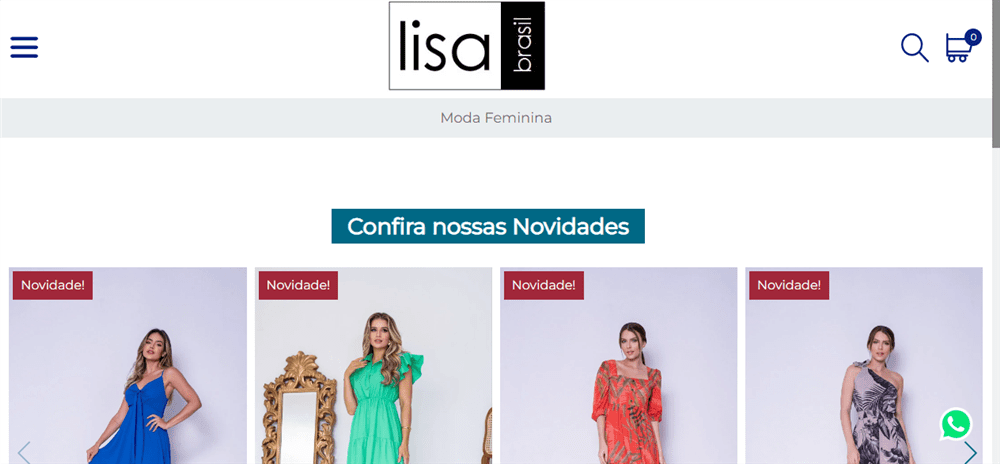 A loja Lisa Brasil Moda Feminina - é confável? ✔️ Tudo sobre a Loja Lisa Brasil Moda Feminina -!