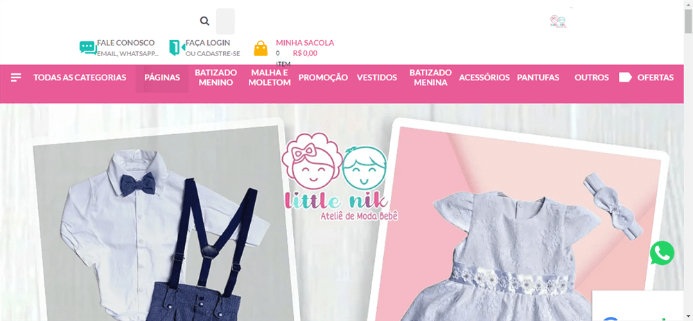 A loja Little Nik Ateliê Moda Bebê é confável? ✔️ Tudo sobre a Loja Little Nik Ateliê Moda Bebê!