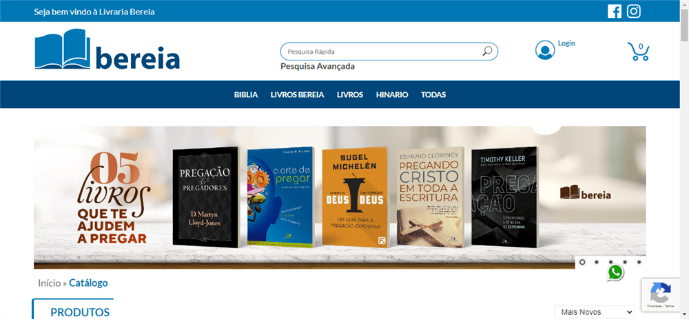 A loja Livraria Bereia é confável? ✔️ Tudo sobre a Loja Livraria Bereia!