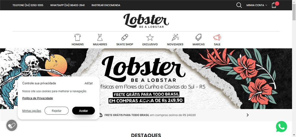 A loja Lobster é confável? ✔️ Tudo sobre a Loja Lobster!