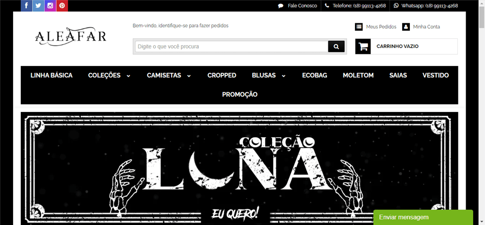 A loja Loja Aleafar: Moda Alternativa é confável? ✔️ Tudo sobre a Loja Loja Aleafar: Moda Alternativa!