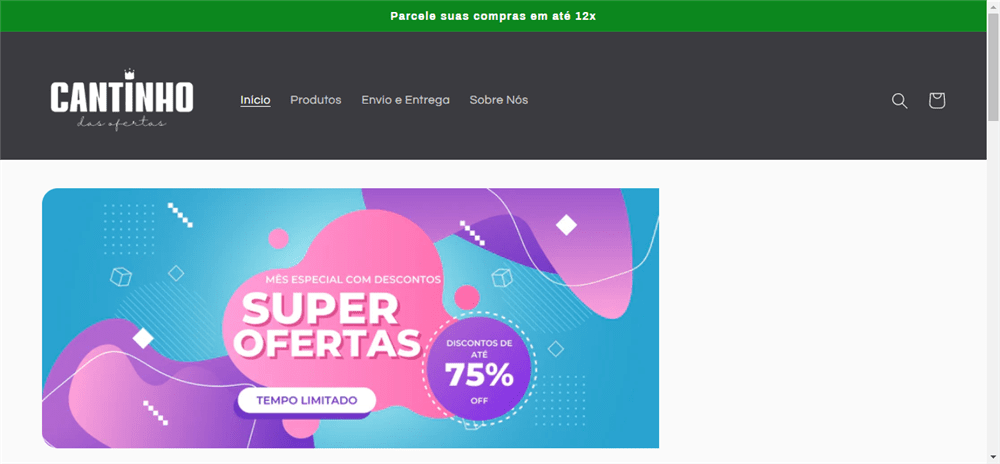 A loja Loja Cantinho das Ofertas é confável? ✔️ Tudo sobre a Loja Loja Cantinho das Ofertas!