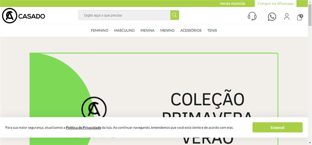 A loja Loja Casado Cal&#231 é confável? ✔️ Tudo sobre a Loja Loja Casado Cal&#231!