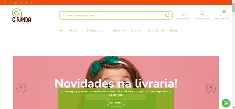 A loja Loja Ciranda Londrina Brinquedos Educativos e Livros Infantis é confável? ✔️ Tudo sobre a Loja Loja Ciranda Londrina Brinquedos Educativos e Livros Infantis!