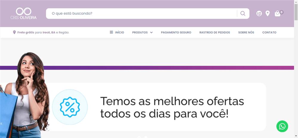 A loja Loja Cris Oliveira é confável? ✔️ Tudo sobre a Loja Loja Cris Oliveira!