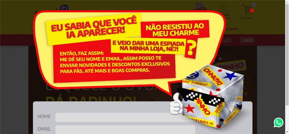 A loja Loja Dadinho é confável? ✔️ Tudo sobre a Loja Loja Dadinho!