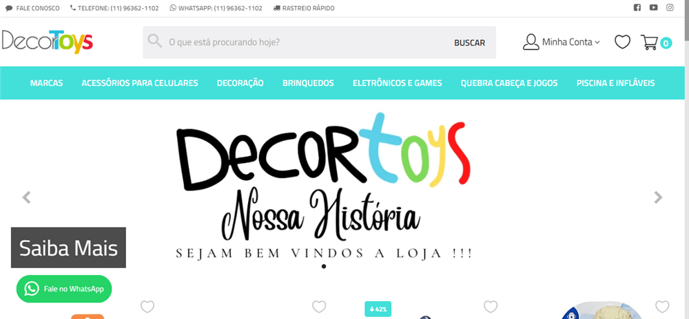 A loja Loja de Artigos de Decoração e Brinquedos é confável? ✔️ Tudo sobre a Loja Loja de Artigos de Decoração e Brinquedos!