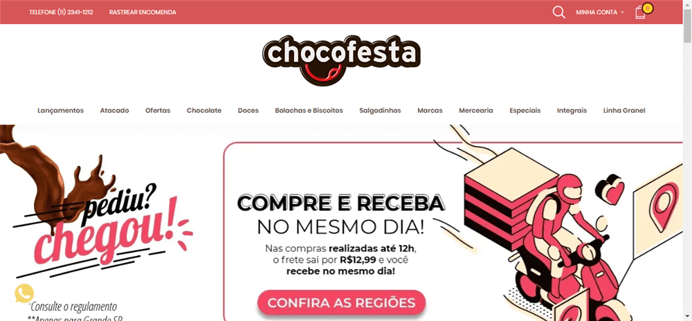 A loja Loja de Doces Chocofesta é confável? ✔️ Tudo sobre a Loja Loja de Doces Chocofesta!