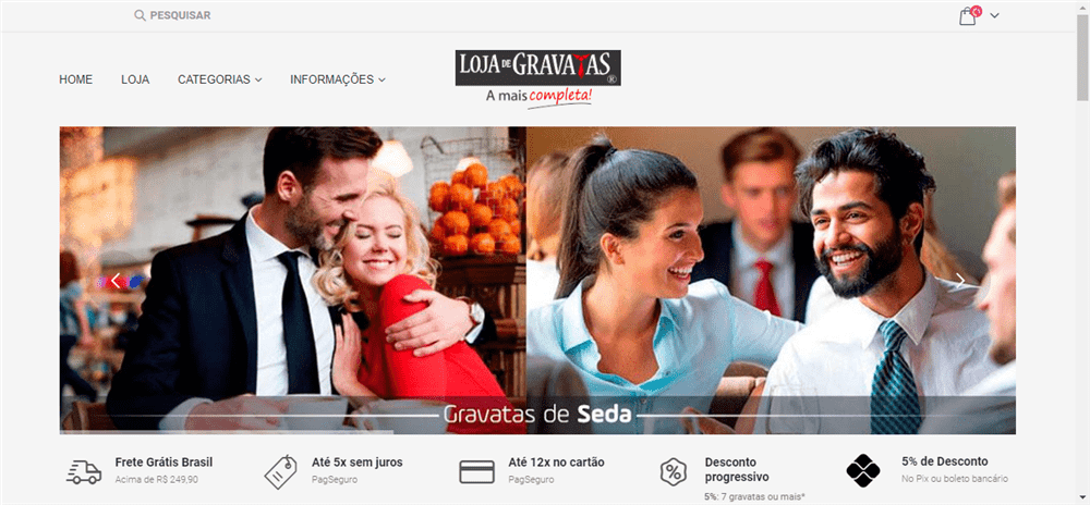 A loja Loja de Gravatas é confável? ✔️ Tudo sobre a Loja Loja de Gravatas!