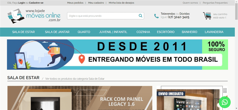 A loja Loja de Móveis Online é confável? ✔️ Tudo sobre a Loja Loja de Móveis Online!