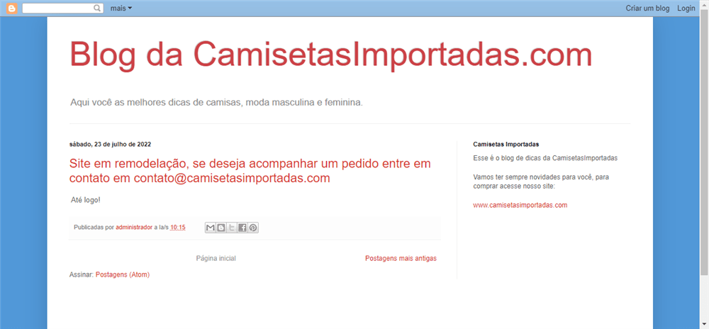 A loja Loja de Roupas Importadas é confável? ✔️ Tudo sobre a Loja Loja de Roupas Importadas!