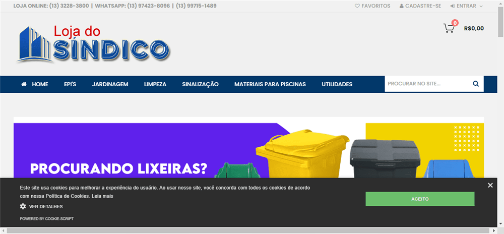 A loja Loja do Síndico Materiais para Condomínios é confável? ✔️ Tudo sobre a Loja Loja do Síndico Materiais para Condomínios!