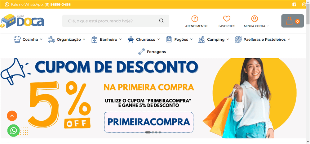 A loja Loja Doca é confável? ✔️ Tudo sobre a Loja Loja Doca!