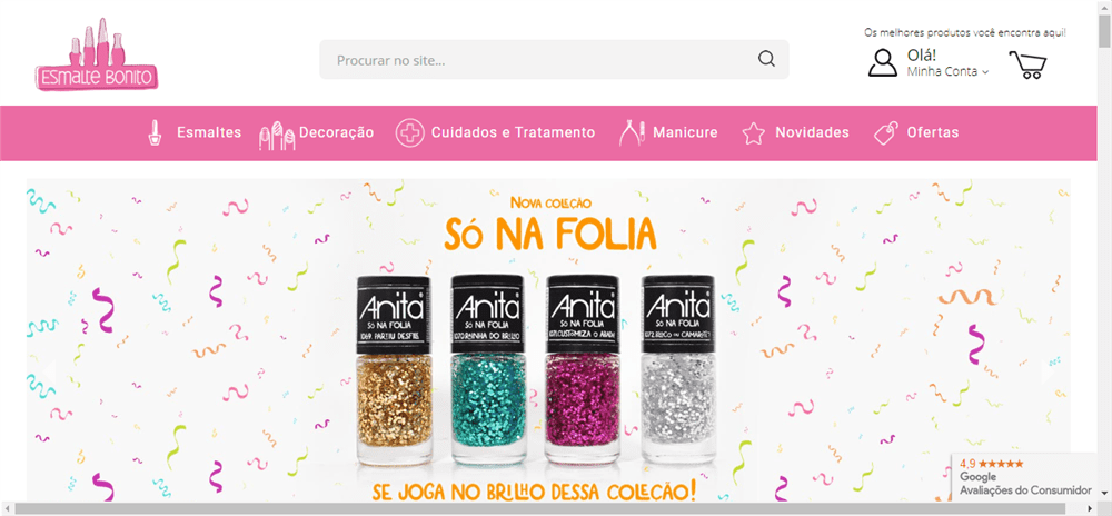 A loja Loja Esmalte Bonito é confável? ✔️ Tudo sobre a Loja Loja Esmalte Bonito!