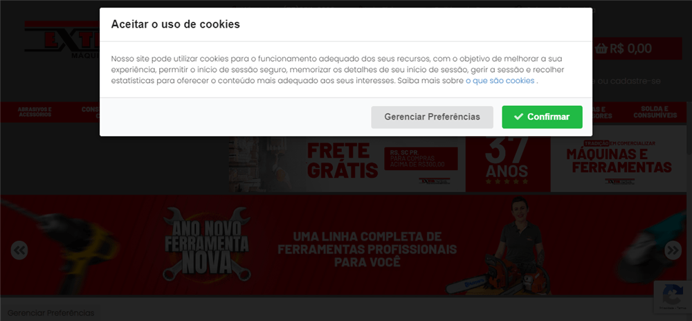 A loja Loja Extinsolda Maquinas e Ferramentas Ltda é confável? ✔️ Tudo sobre a Loja Loja Extinsolda Maquinas e Ferramentas Ltda!