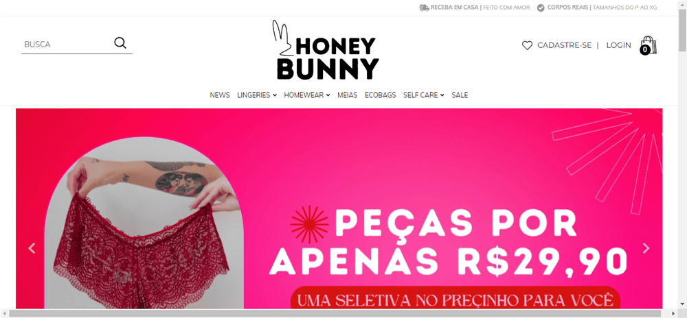 A loja Loja Honey Bunny Pijamas e Lingeries é confável? ✔️ Tudo sobre a Loja Loja Honey Bunny Pijamas e Lingeries!