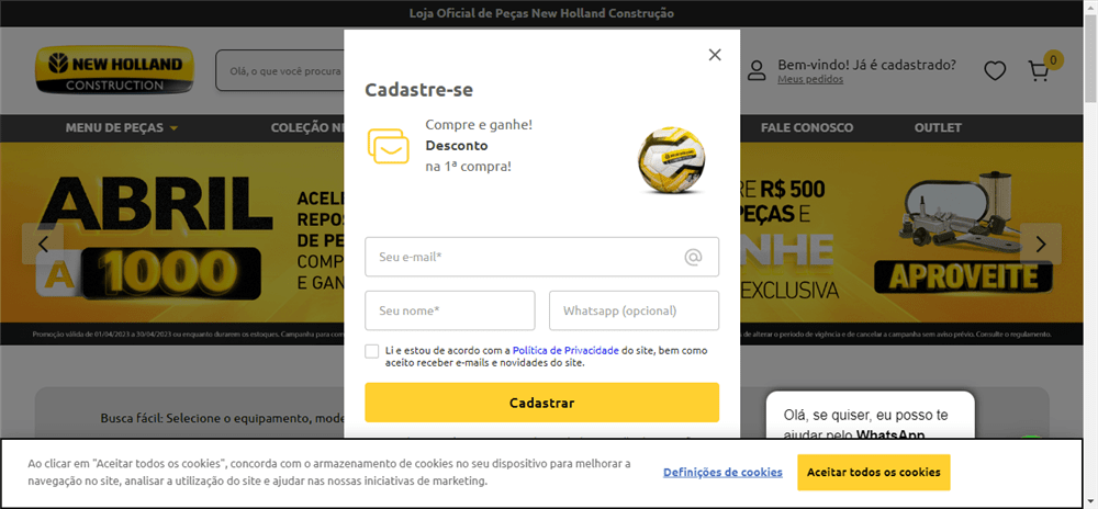 A loja Loja New Holland CE é confável? ✔️ Tudo sobre a Loja Loja New Holland CE!