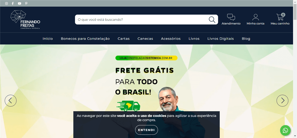 A loja Loja Oficial de Constelação Sistêmica é confável? ✔️ Tudo sobre a Loja Loja Oficial de Constelação Sistêmica!