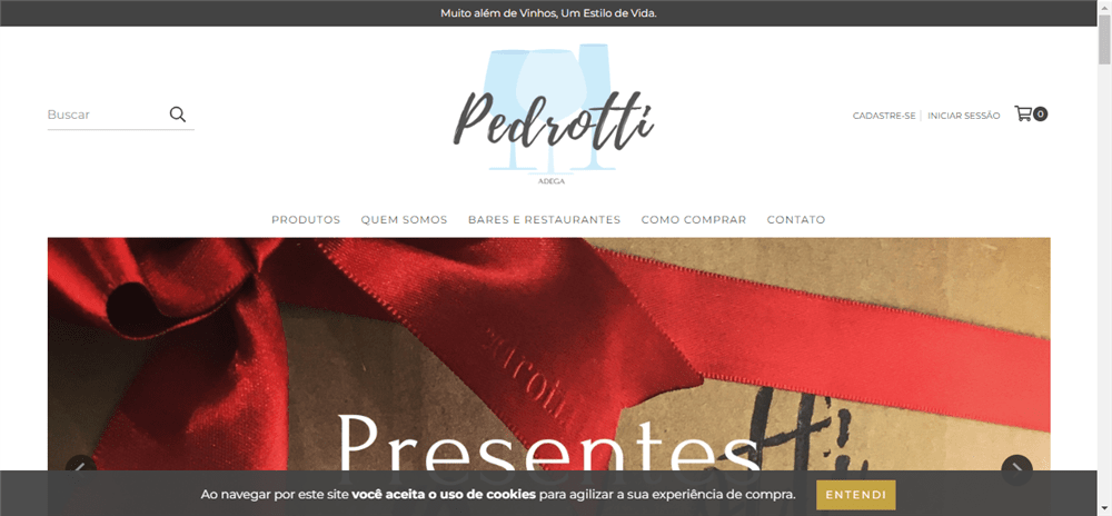 A loja Loja Online de Adega Pedrotti é confável? ✔️ Tudo sobre a Loja Loja Online de Adega Pedrotti!