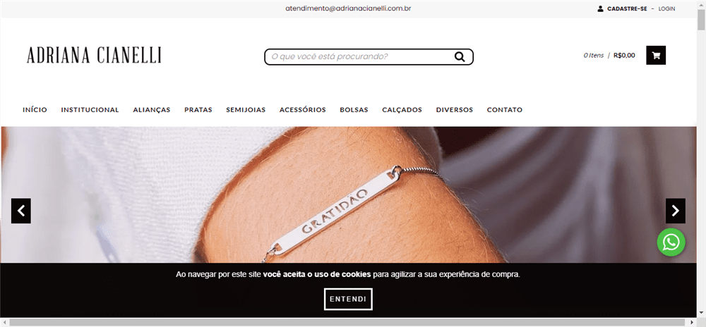 A loja Loja Online de Adriana Cianelli é confável? ✔️ Tudo sobre a Loja Loja Online de Adriana Cianelli!