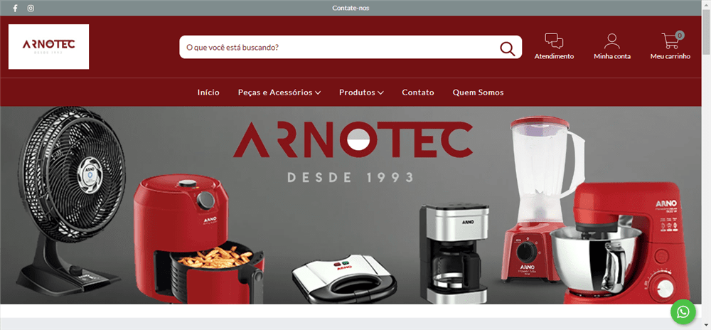 A loja Loja Online de Arnotec com e Serv de Eletropecas LTDA é confável? ✔️ Tudo sobre a Loja Loja Online de Arnotec com e Serv de Eletropecas LTDA!