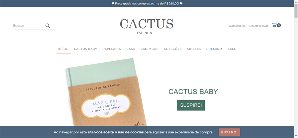A loja Loja Online de Cactus Home é confável? ✔️ Tudo sobre a Loja Loja Online de Cactus Home!