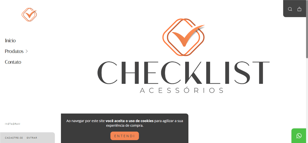 A loja Loja Online de Checklist Acessórios é confável? ✔️ Tudo sobre a Loja Loja Online de Checklist Acessórios!