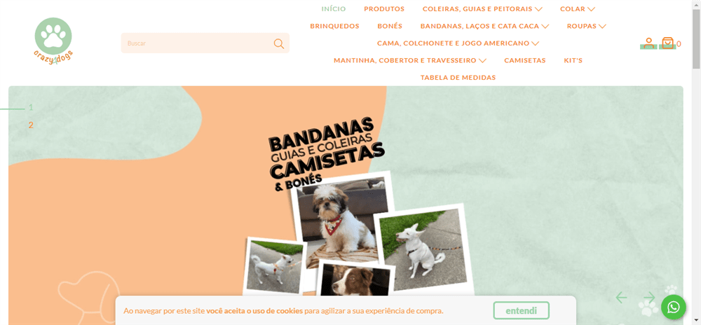 A loja Loja Online de Crazy4Dogs é confável? ✔️ Tudo sobre a Loja Loja Online de Crazy4Dogs!