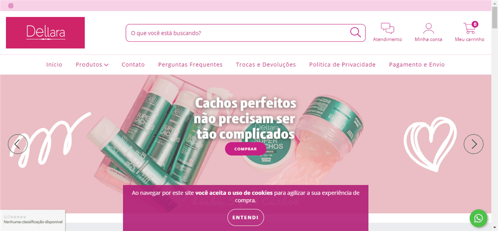 A loja Loja Online de Dellara Cosméticos é confável? ✔️ Tudo sobre a Loja Loja Online de Dellara Cosméticos!