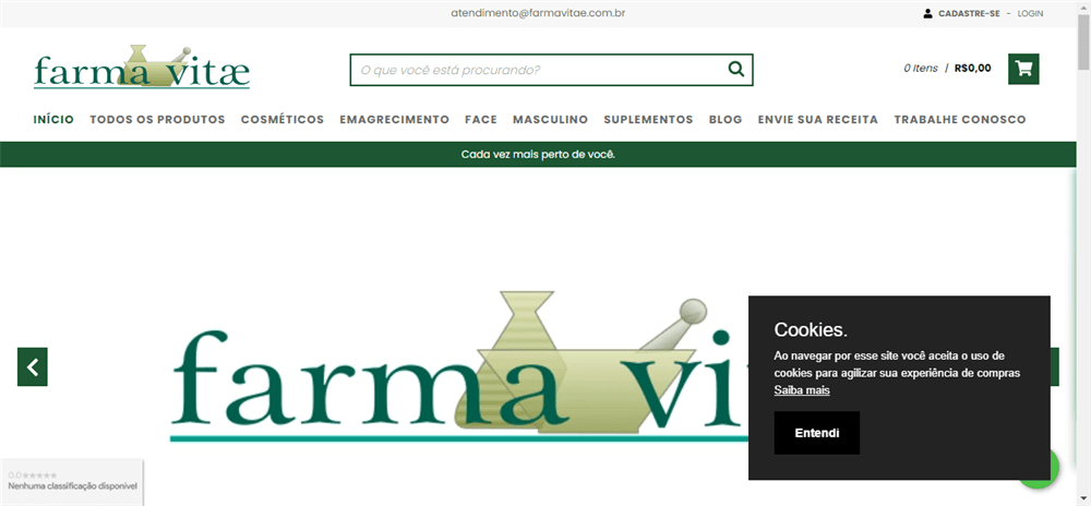 A loja Loja Online de Farma Vitae é confável? ✔️ Tudo sobre a Loja Loja Online de Farma Vitae!