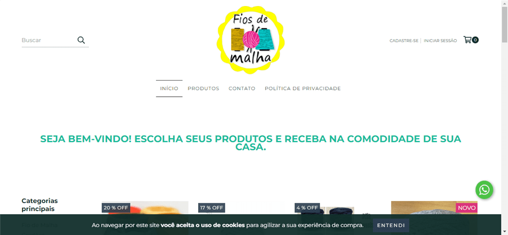 A loja Loja Online de Fiosdemalha é confável? ✔️ Tudo sobre a Loja Loja Online de Fiosdemalha!