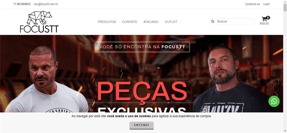 A loja Loja Online de Focus Top Training é confável? ✔️ Tudo sobre a Loja Loja Online de Focus Top Training!