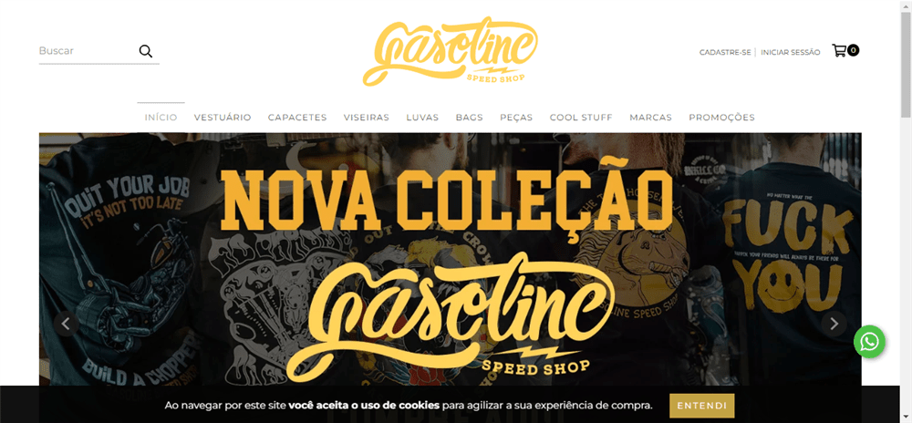 A loja Loja Online de Gasoline Speed Shop é confável? ✔️ Tudo sobre a Loja Loja Online de Gasoline Speed Shop!