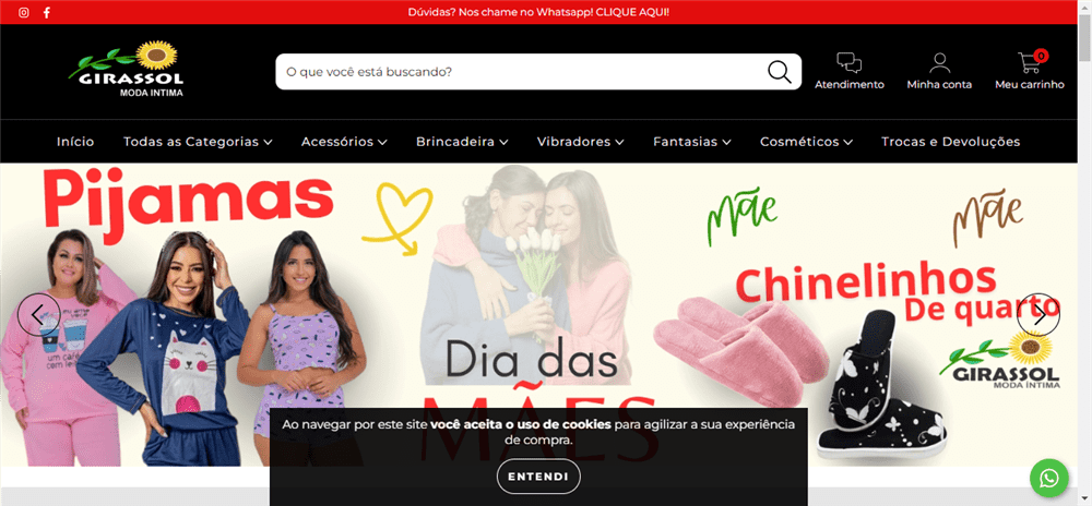 A loja Loja Online de Girassol Sex Shop é confável? ✔️ Tudo sobre a Loja Loja Online de Girassol Sex Shop!