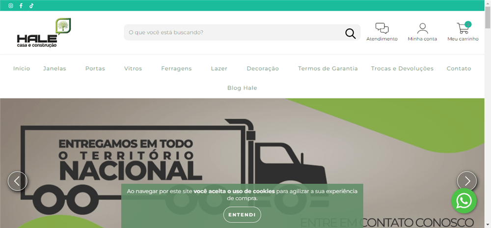 A loja Loja Online de Halecasaeconstrucao é confável? ✔️ Tudo sobre a Loja Loja Online de Halecasaeconstrucao!