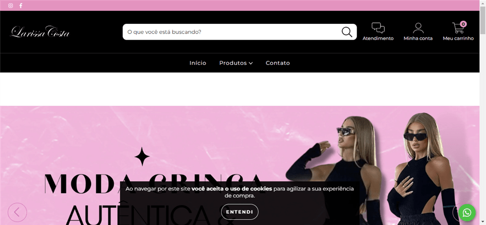 A loja Loja Online de Larissa Costa é confável? ✔️ Tudo sobre a Loja Loja Online de Larissa Costa!