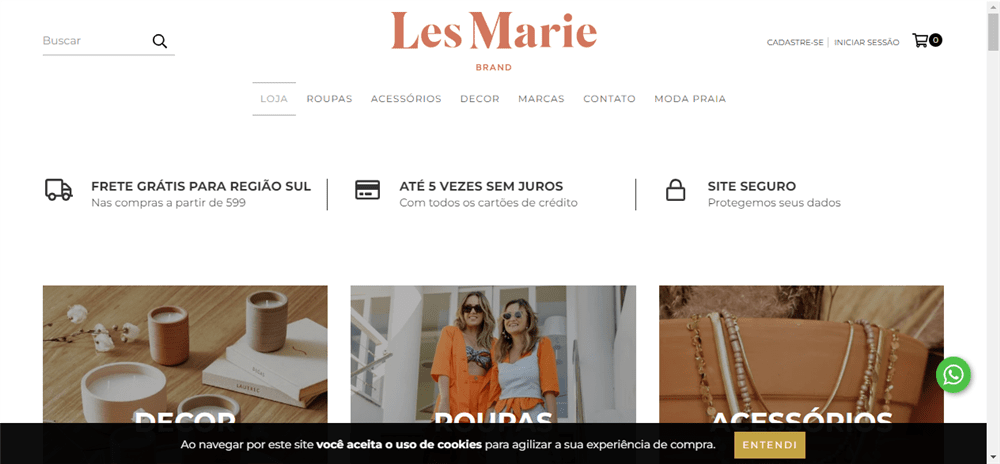 A loja Loja Online de Les Marie é confável? ✔️ Tudo sobre a Loja Loja Online de Les Marie!
