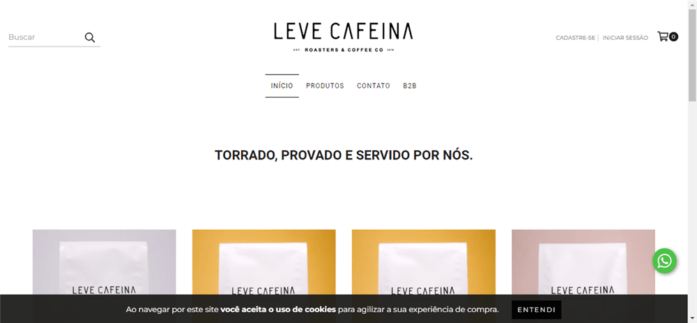 A loja Loja Online de Leve Cafeína Coffee Co. é confável? ✔️ Tudo sobre a Loja Loja Online de Leve Cafeína Coffee Co.!