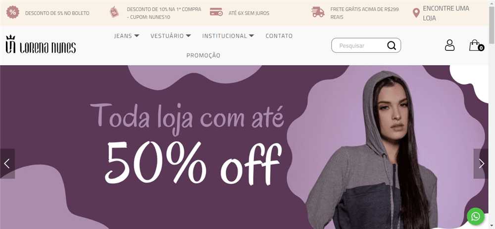 A loja Loja Online de Lorena Nunes é confável? ✔️ Tudo sobre a Loja Loja Online de Lorena Nunes!