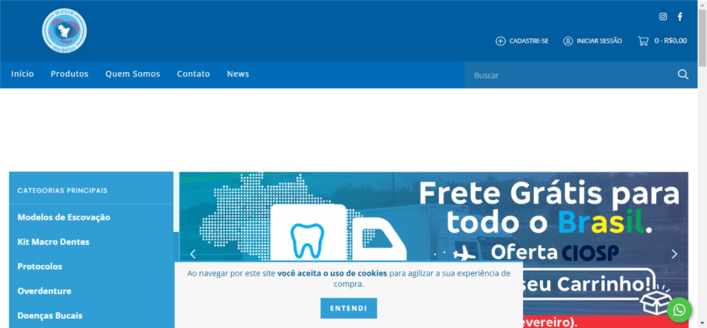 A loja Loja Online de Macro Modelos Odontológicos é confável? ✔️ Tudo sobre a Loja Loja Online de Macro Modelos Odontológicos!