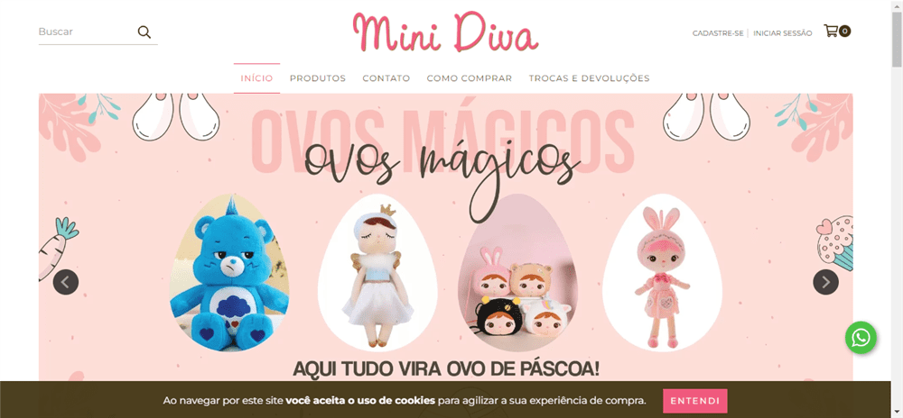 A loja Loja Online de Mini Diva é confável? ✔️ Tudo sobre a Loja Loja Online de Mini Diva!
