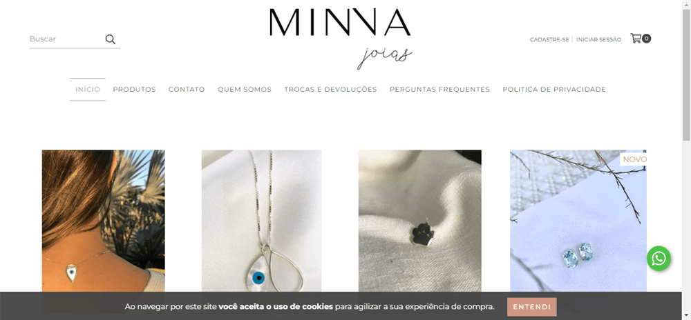 A loja Loja Online de Minna Joias é confável? ✔️ Tudo sobre a Loja Loja Online de Minna Joias!