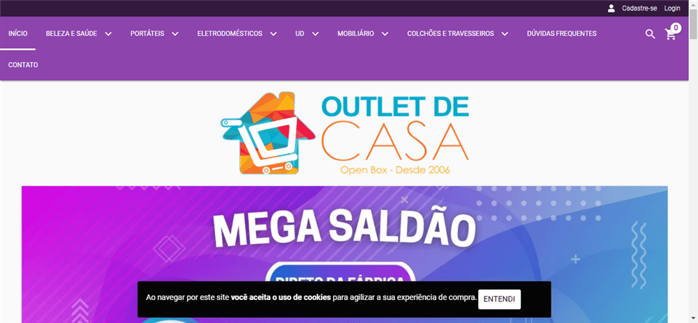 A loja Loja Online de Outlet de Casa é confável? ✔️ Tudo sobre a Loja Loja Online de Outlet de Casa!