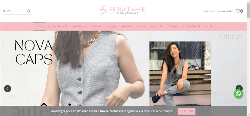 A loja Loja Online de Permita-se Moda Feminina é confável? ✔️ Tudo sobre a Loja Loja Online de Permita-se Moda Feminina!