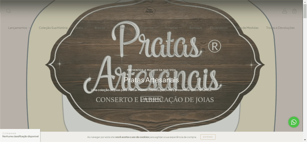 A loja Loja Online de Pratas Artesanais é confável? ✔️ Tudo sobre a Loja Loja Online de Pratas Artesanais!