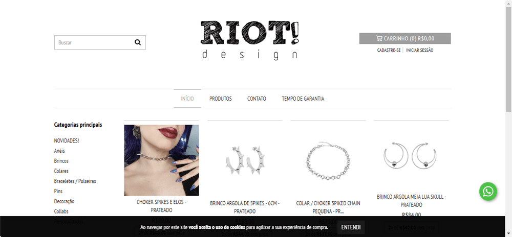 A loja Loja Online de Riot Design é confável? ✔️ Tudo sobre a Loja Loja Online de Riot Design!