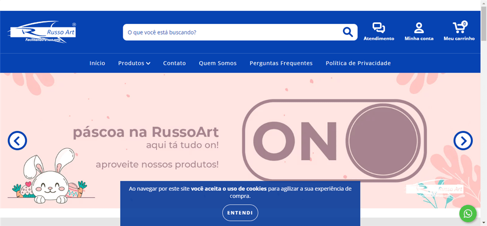 A loja Loja Online de Russo Art é confável? ✔️ Tudo sobre a Loja Loja Online de Russo Art!