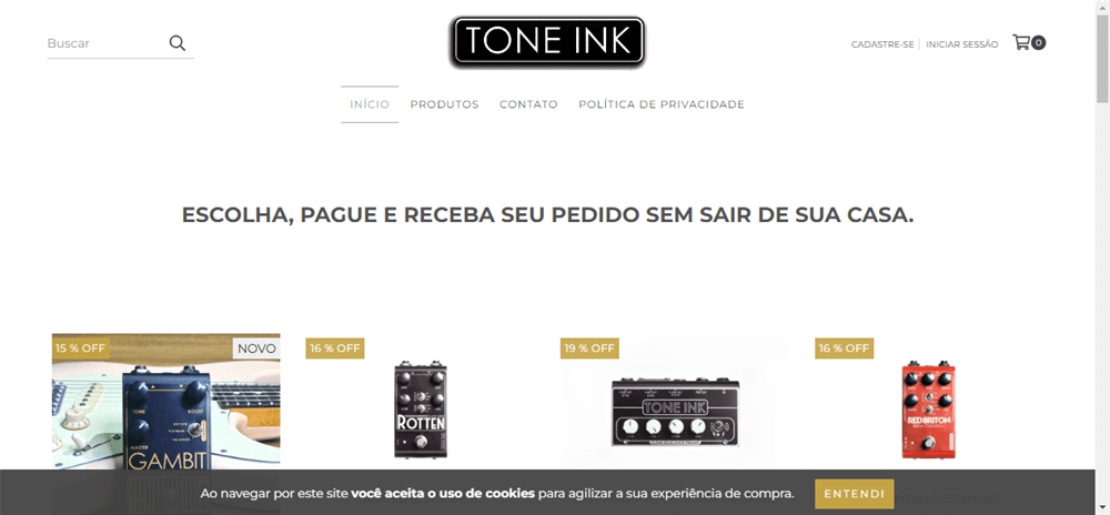 A loja Loja Online de Tone Ink é confável? ✔️ Tudo sobre a Loja Loja Online de Tone Ink!