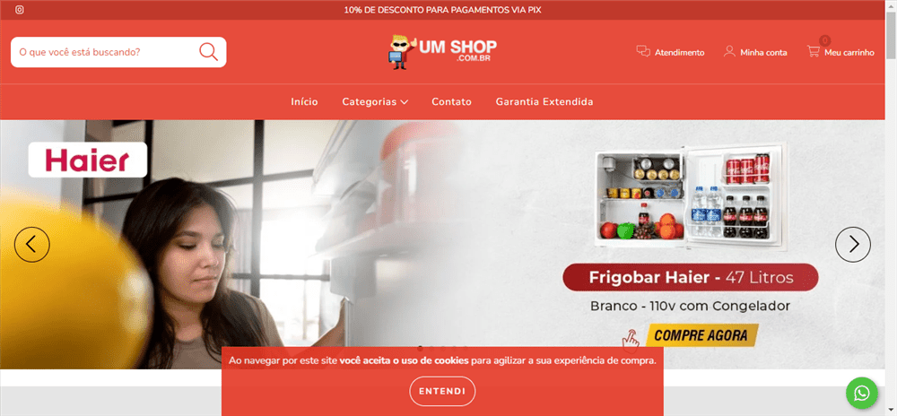 A loja Loja Online de UM SHOP é confável? ✔️ Tudo sobre a Loja Loja Online de UM SHOP!