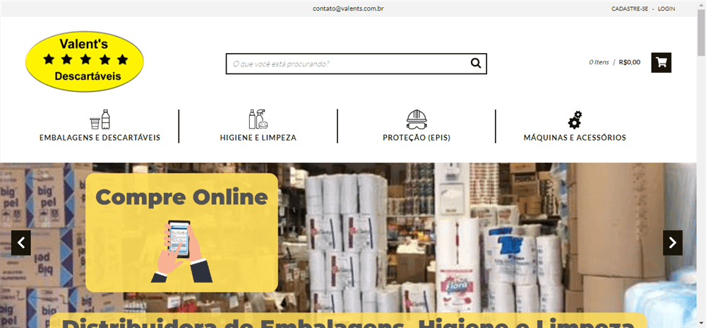 A loja Loja Online de VALENT'S é confável? ✔️ Tudo sobre a Loja Loja Online de VALENT'S!